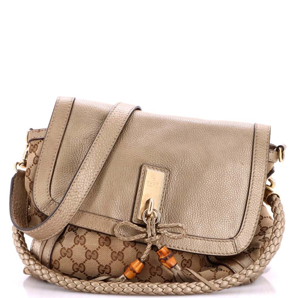 Gucci Bella Flap Shoulder Bag Gg Canvas #324349G98B